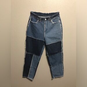 Patch Denim Pants Brand New Plus Size Denim